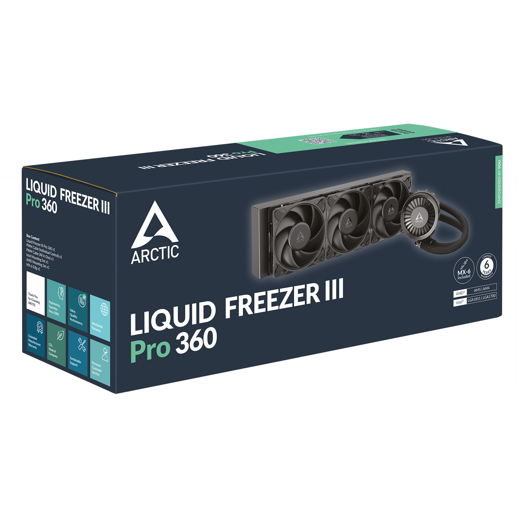 ARCTIC LIQUID FREEZER III PRO 360 BLACK thumbnail 6