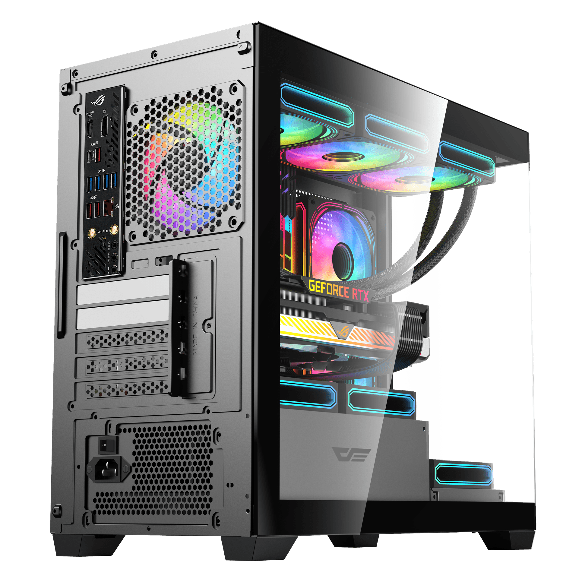 DS900M MATX CASE BLACK
