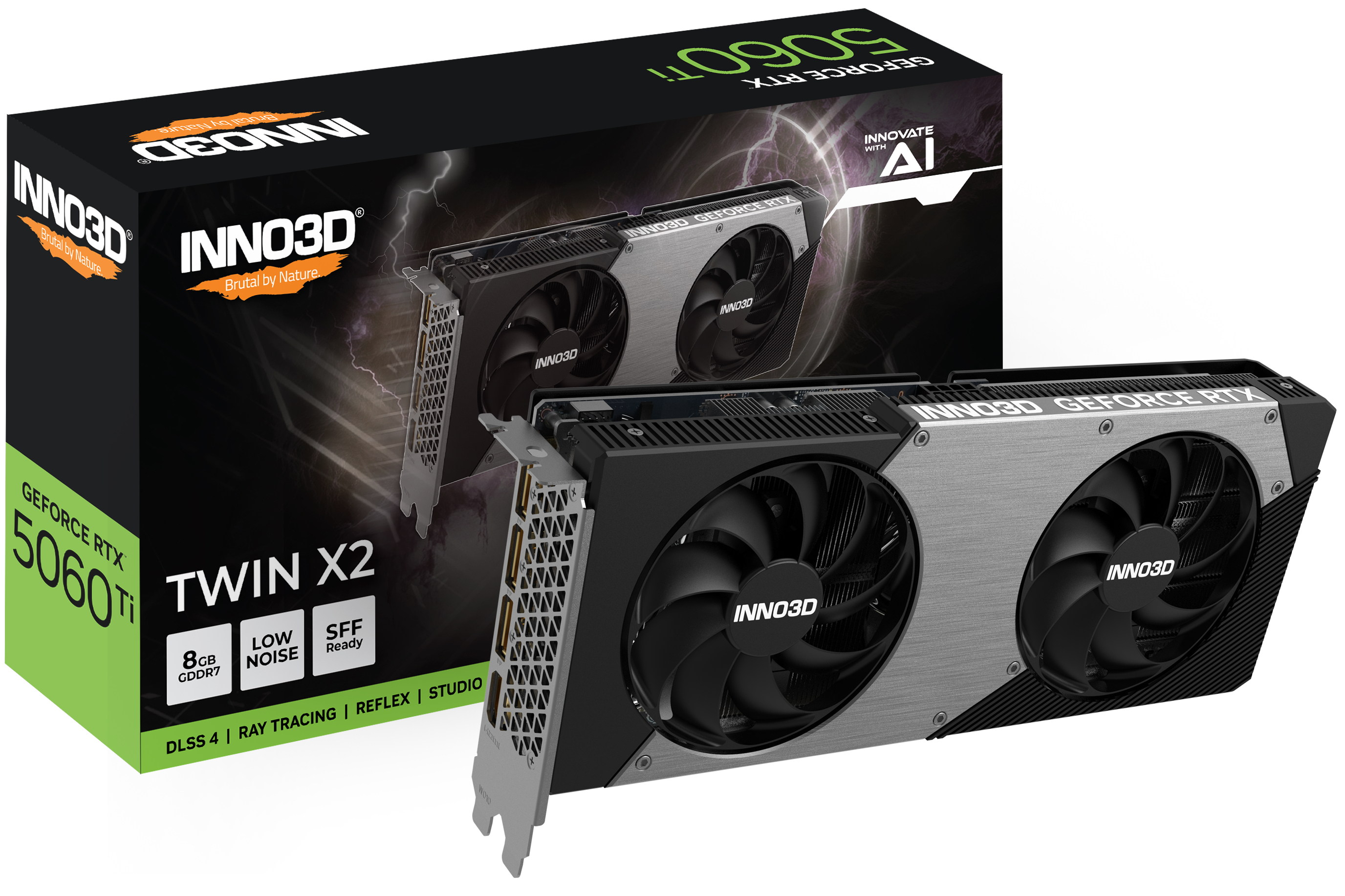 INNO 3D RTX5060TI X2 8GB GDDR7 thumbnail 2