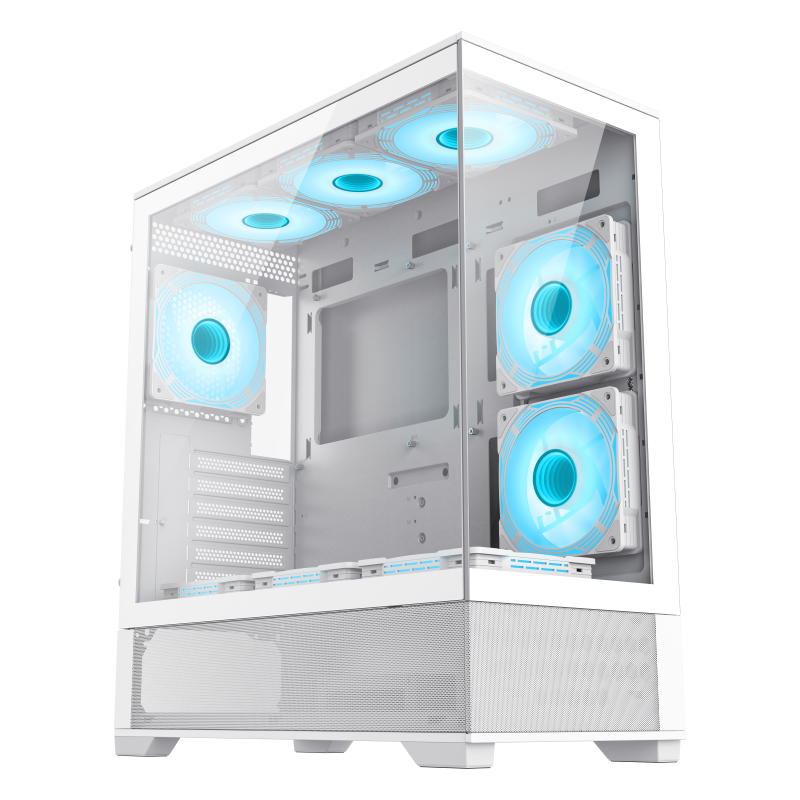 GAMEMAX VISTA AW ATX CASE WHITE thumbnail 6