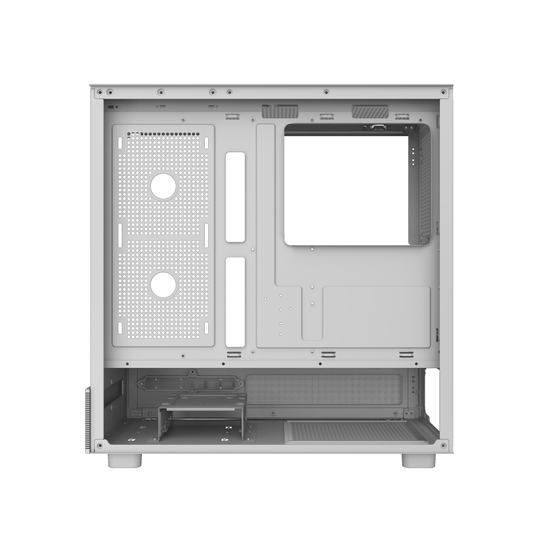DARKFLASH DPX90 WITH 3 ARGB FANS ATX CASE WHITE thumbnail 2