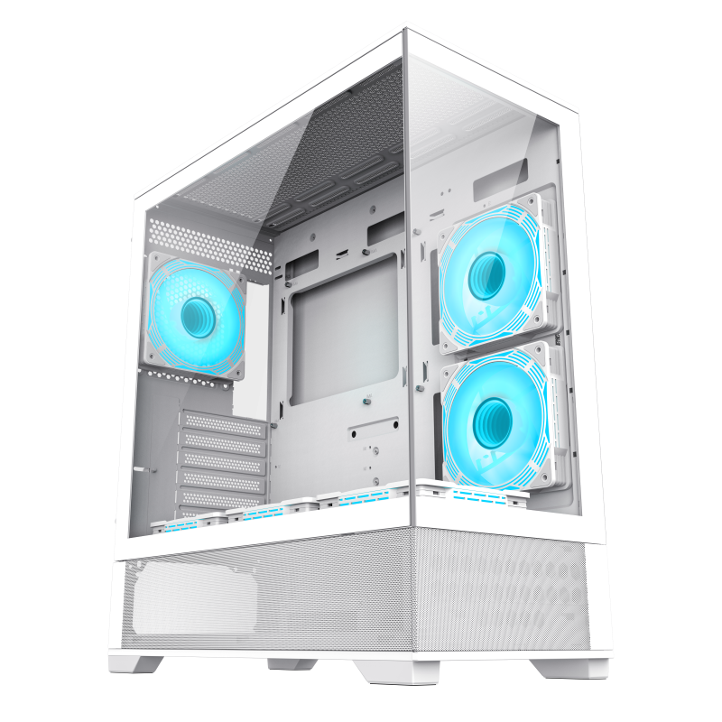 GAMEMAX VISTA AW ATX CASE WHITE thumbnail 5