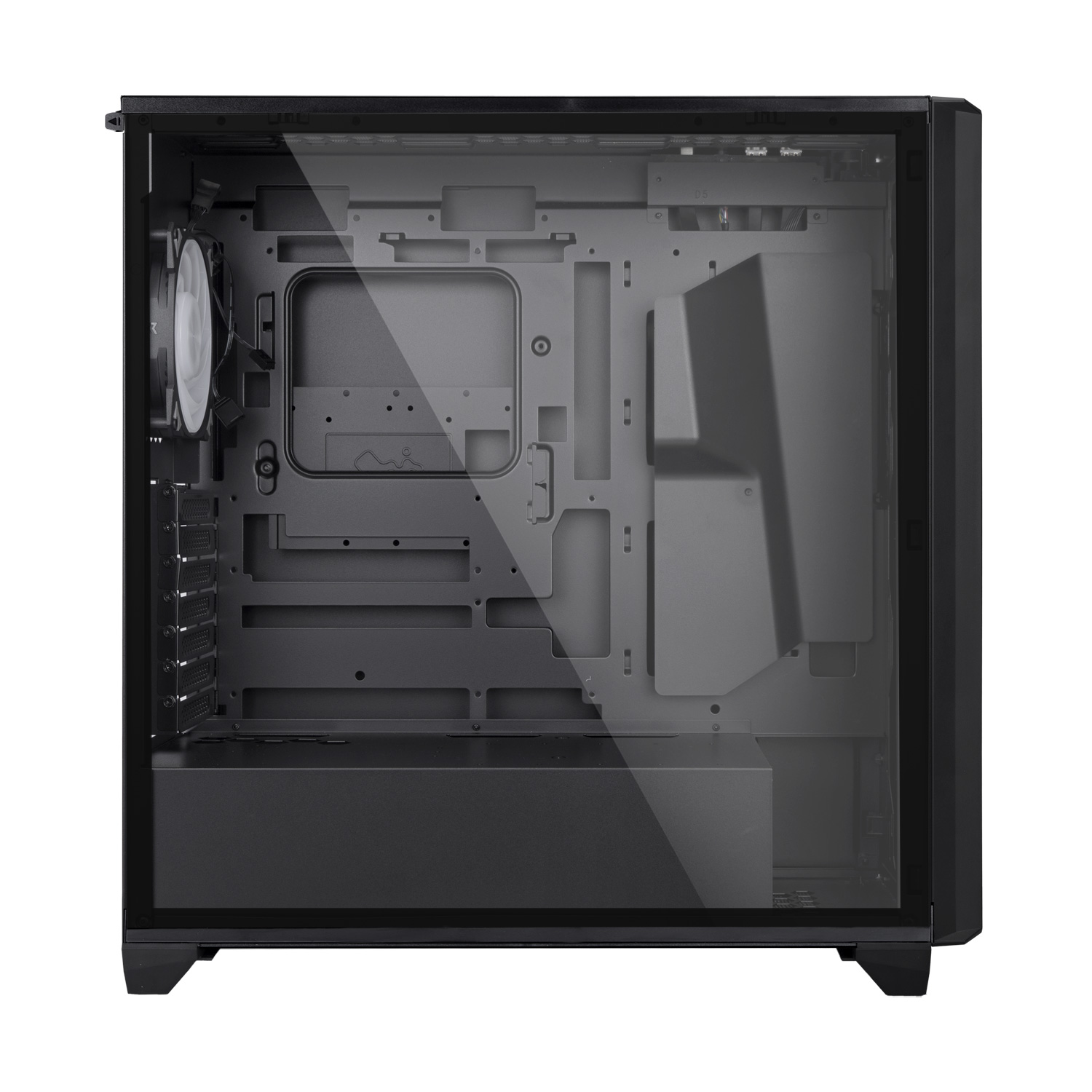 IN WIN D5 MID TOWER BACK CONNECT CASE BLACK thumbnail 4