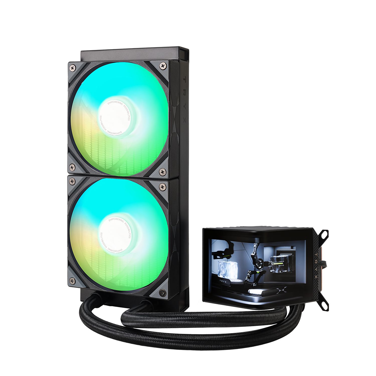 TRYX PANORAMA ARGB 240 BLACK thumbnail 2