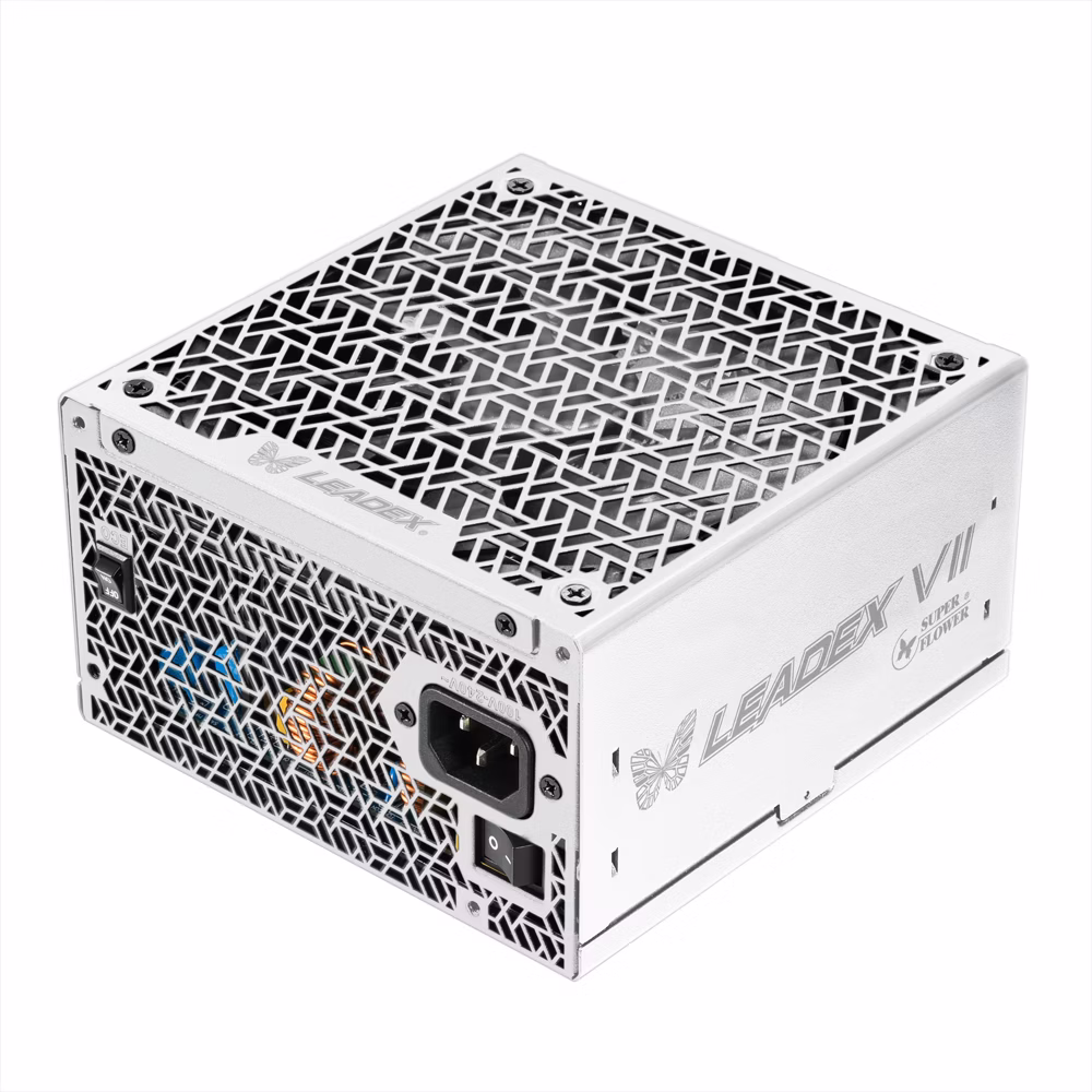 SUPER FLOWER LEADEX VII GOLD 1300W ATX3.1 WHITE thumbnail 2