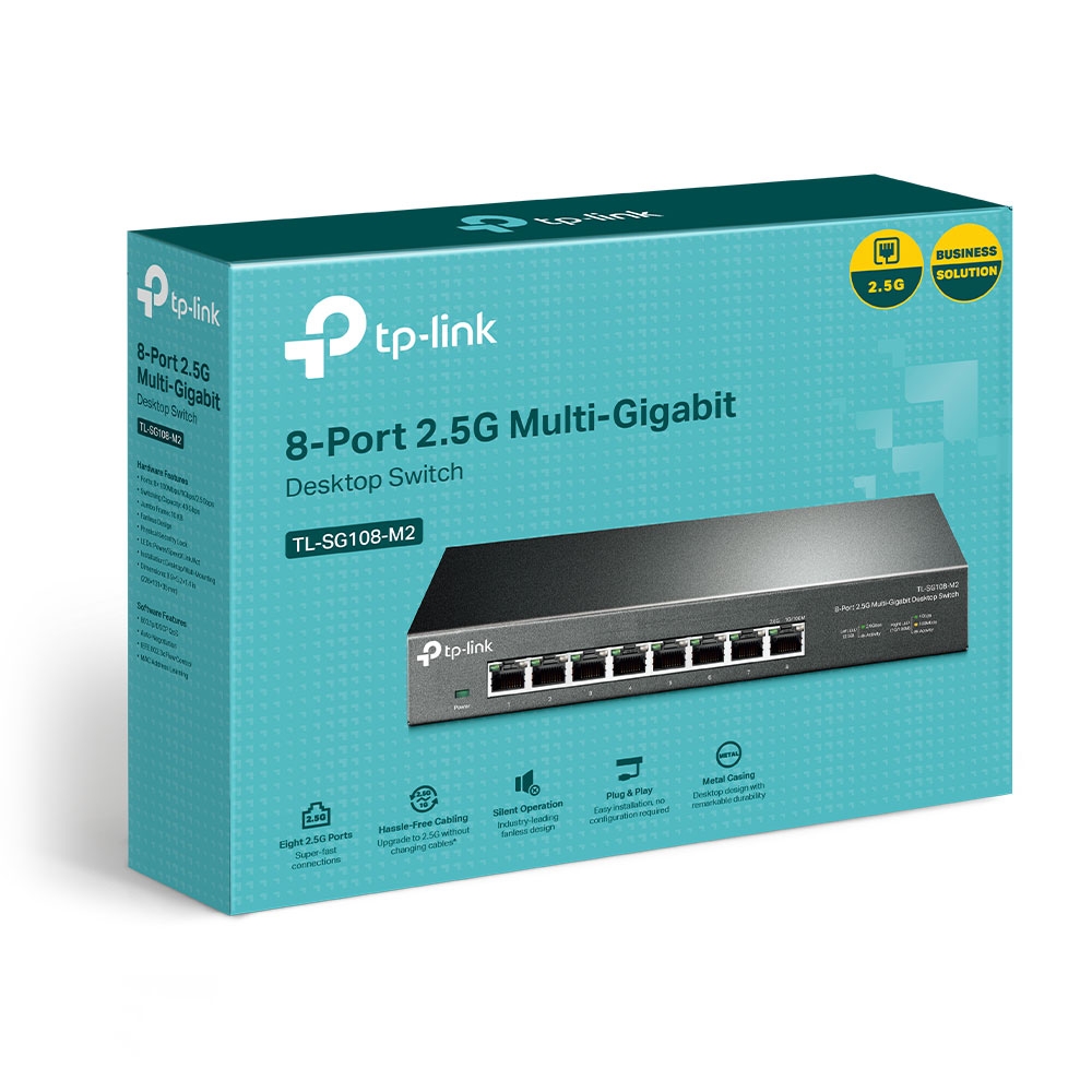 TP-LINK 8-PORT 2.5G MULTI-GIGABIT DESKTOP SWITCH thumbnail 8
