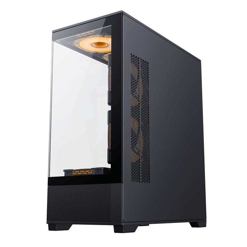 GAMEMAX VISTA AB ATX CASE BLACK thumbnail 3
