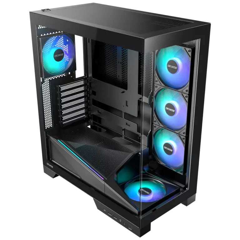 OKINOS AQUA 9 ARGB ATX CASE thumbnail 2