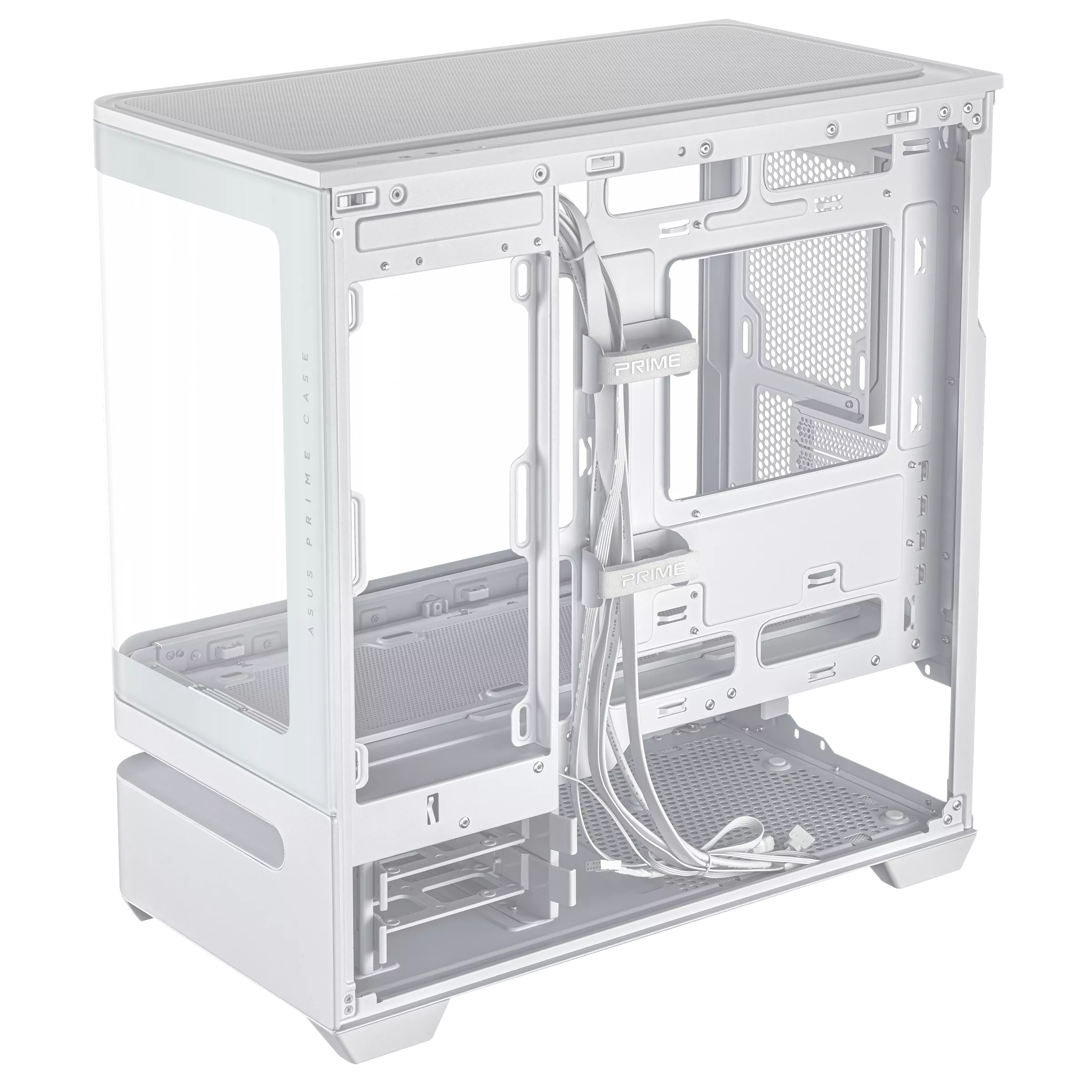 ASUS PRIME AP202 TG MATX CASE WHITE thumbnail 14