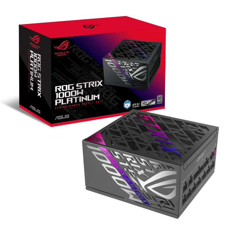ASUS ROG STRIX 1000W ATX 3.1 PLATINUM GAMING thumbnail 14