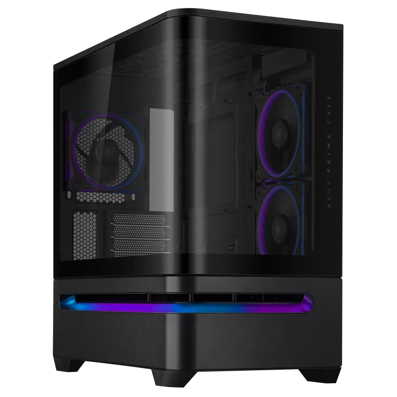 ASUS PRIME AP202 TG MATX CASE BLACK thumbnail 4