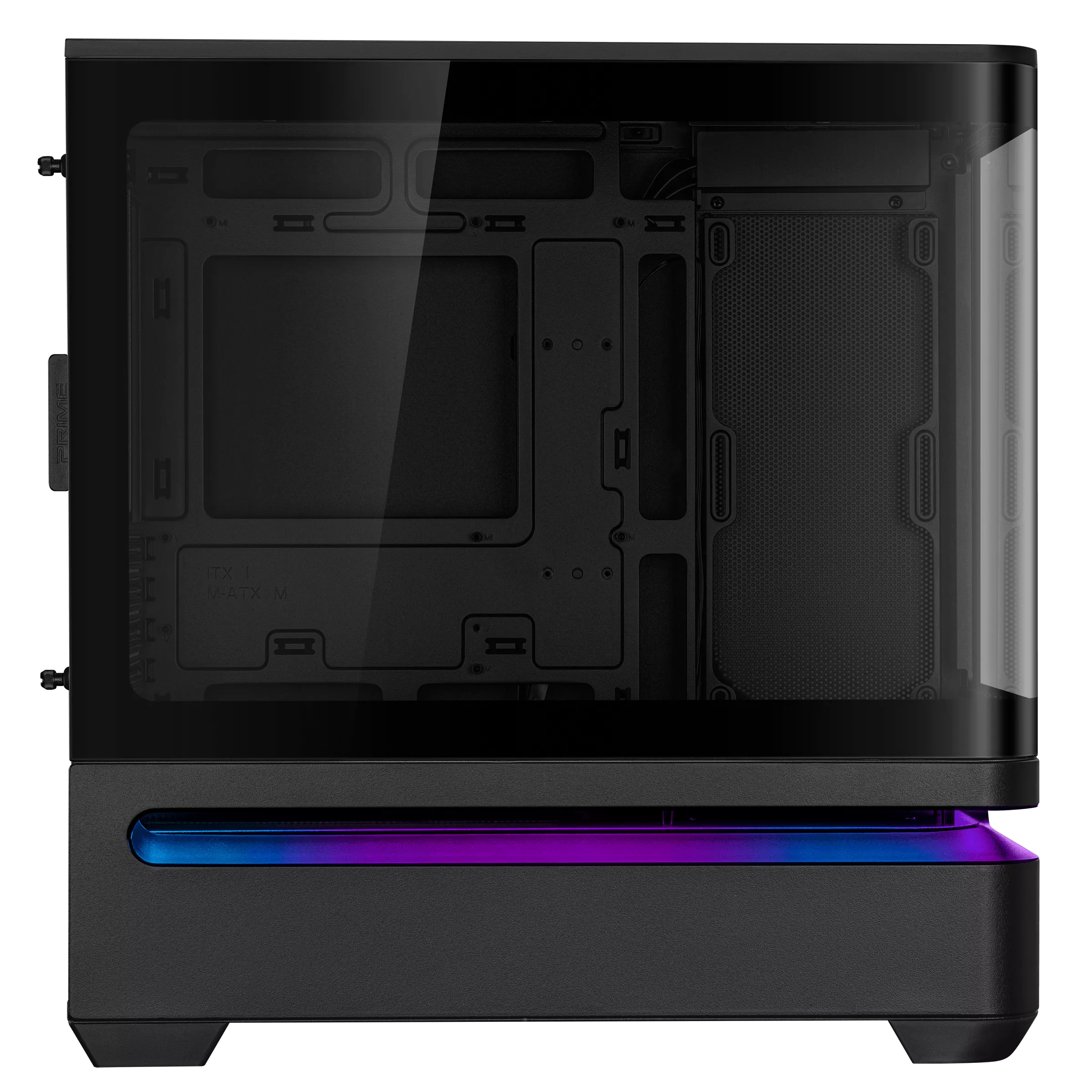 ASUS PRIME AP202 TG MATX CASE BLACK thumbnail 11