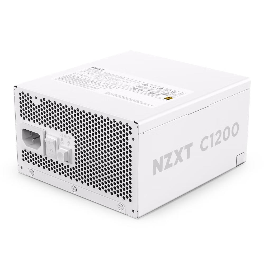 NZXT C1200 GOLD ATX 3.1 1200W FULL MODULAR PSU WHITE thumbnail 5