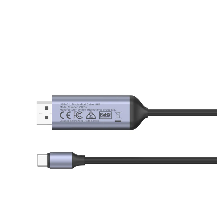 UNITEK TYPE C TO DP CONVERTER 1.8M thumbnail 6