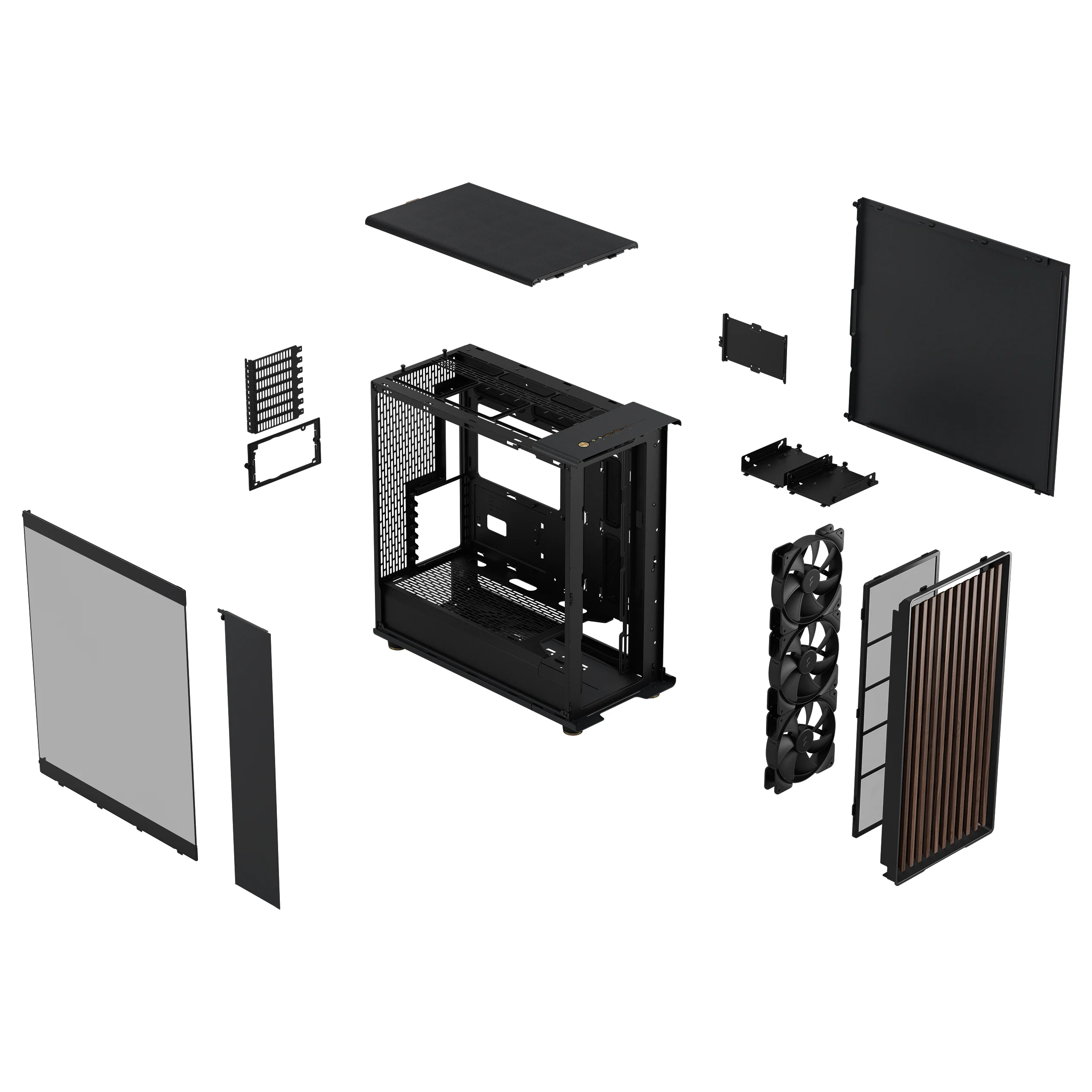 FRACTAL DESIGN NORTH XL CHARCOAL BLACK TG DARK thumbnail 9