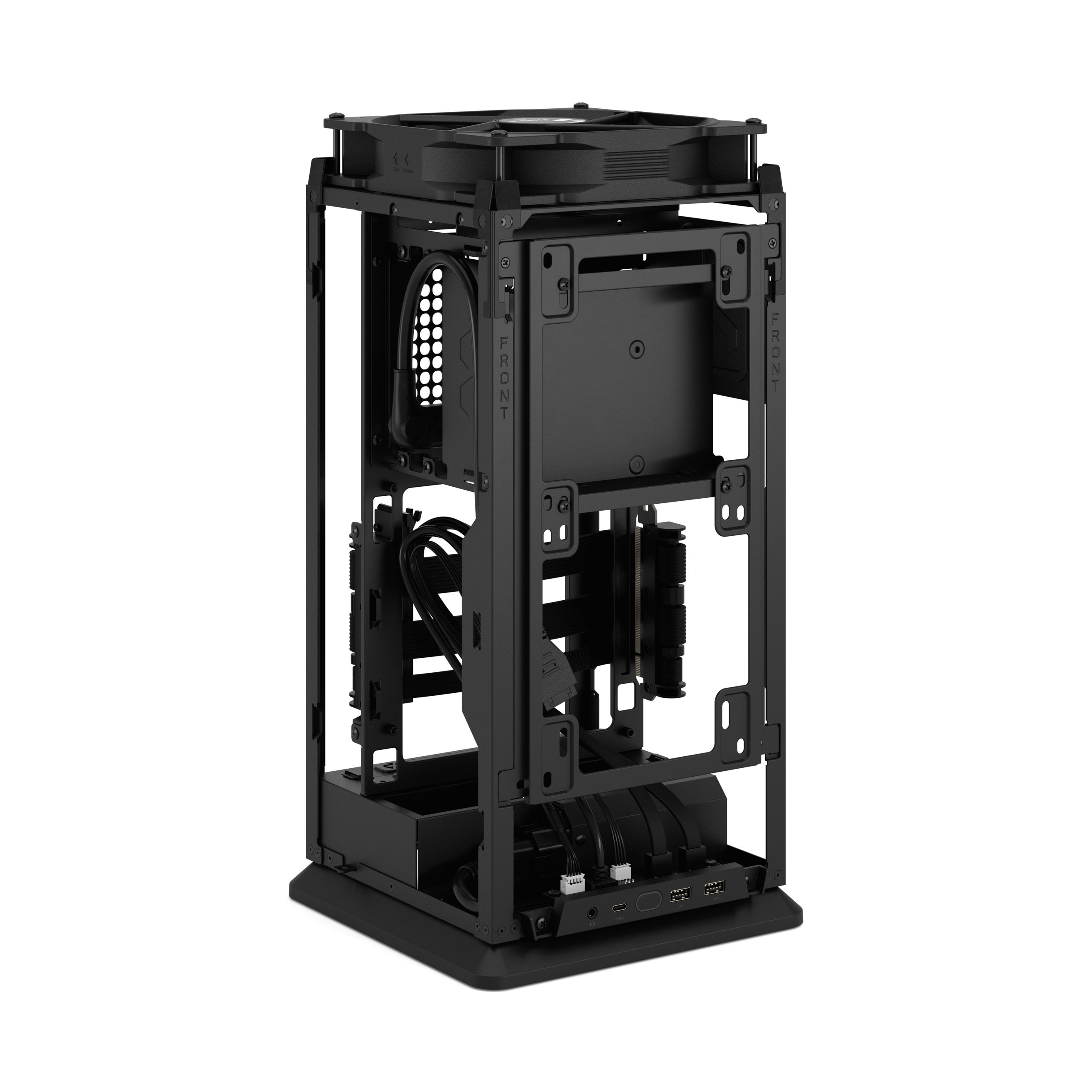 FRACTAL DESIGN MOOD BLACK MINI-ITX CASE thumbnail 12