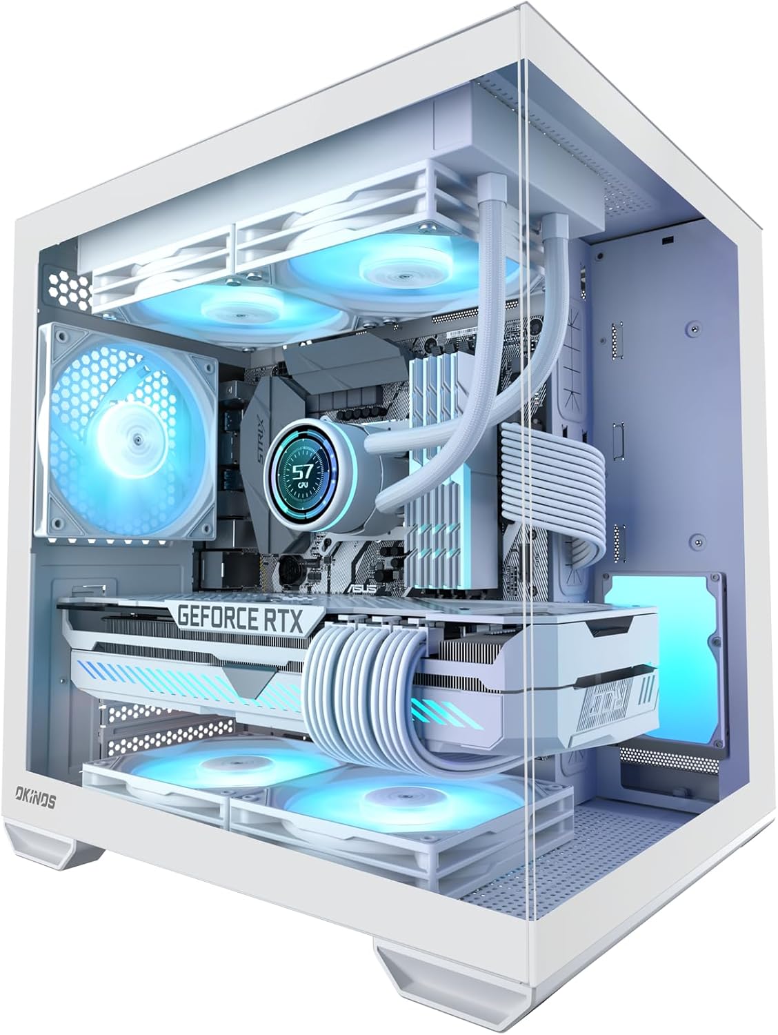 OKINOS MIRAGE 4 WHITE MATX CASE thumbnail 7