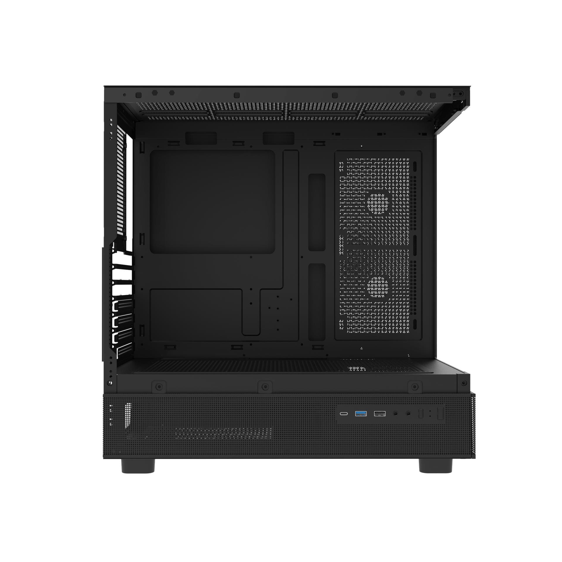 DPX90 WITH 3 ARGB FANS ATX CASE