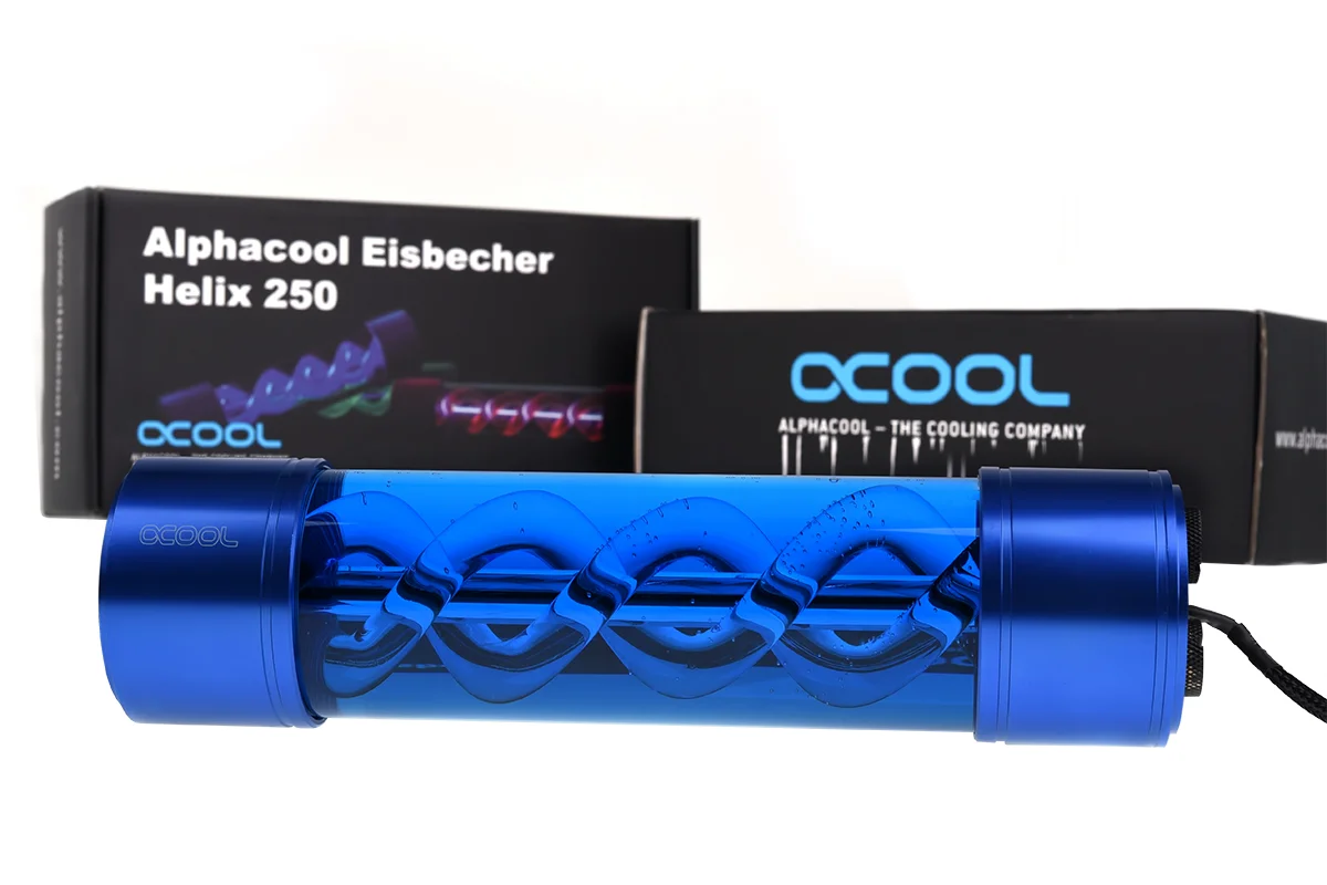 ALPHACOOL EISBECHER HELIX RESERVOIR BLUE thumbnail 3