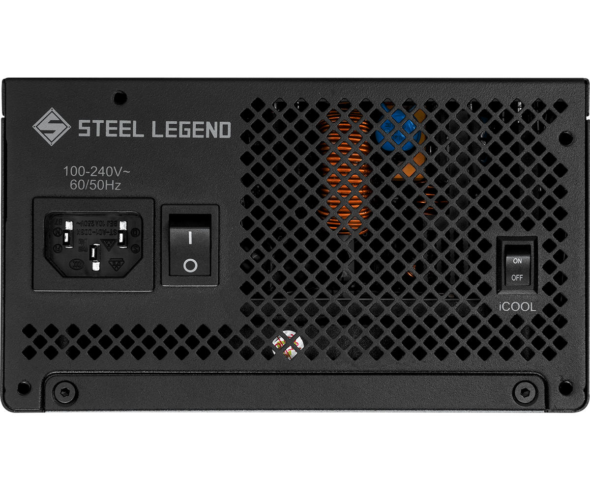 ASROCK STEEL LEGEND 750W GOLD ATX 3.1 PSU BLACK thumbnail 5