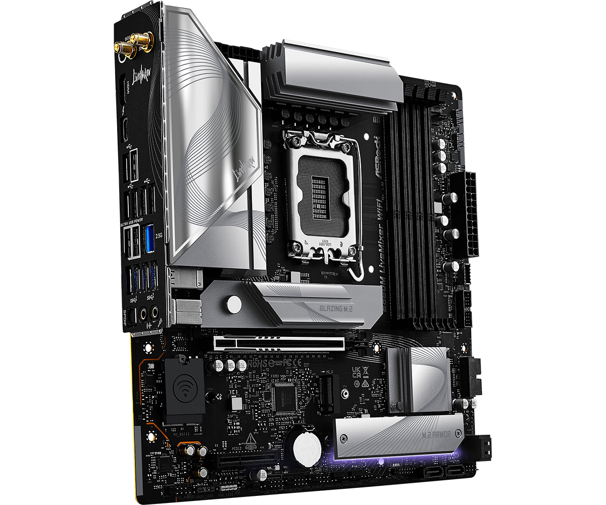 ASROCK B860M LIVEMIXER WIFI thumbnail 3