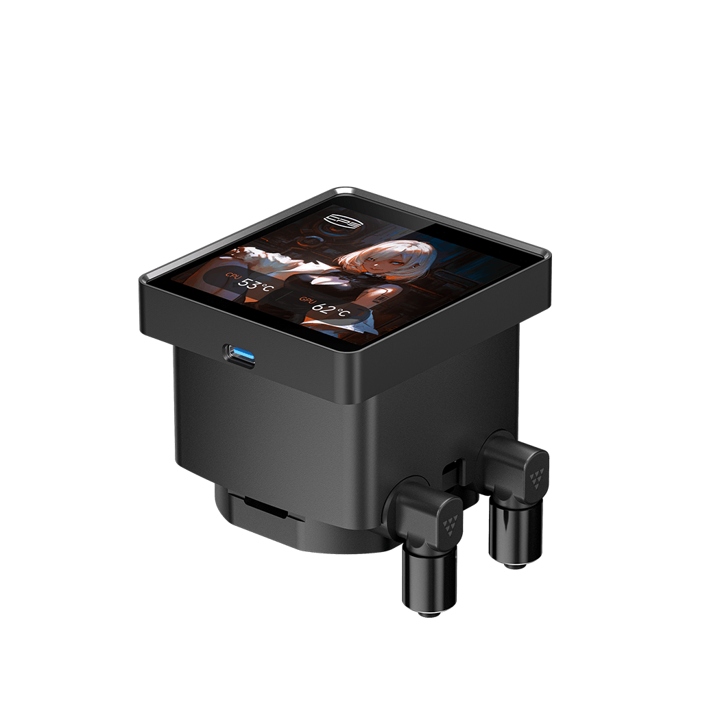 PC COOLER DT360 ARGB DISPLAY BLACK thumbnail 4