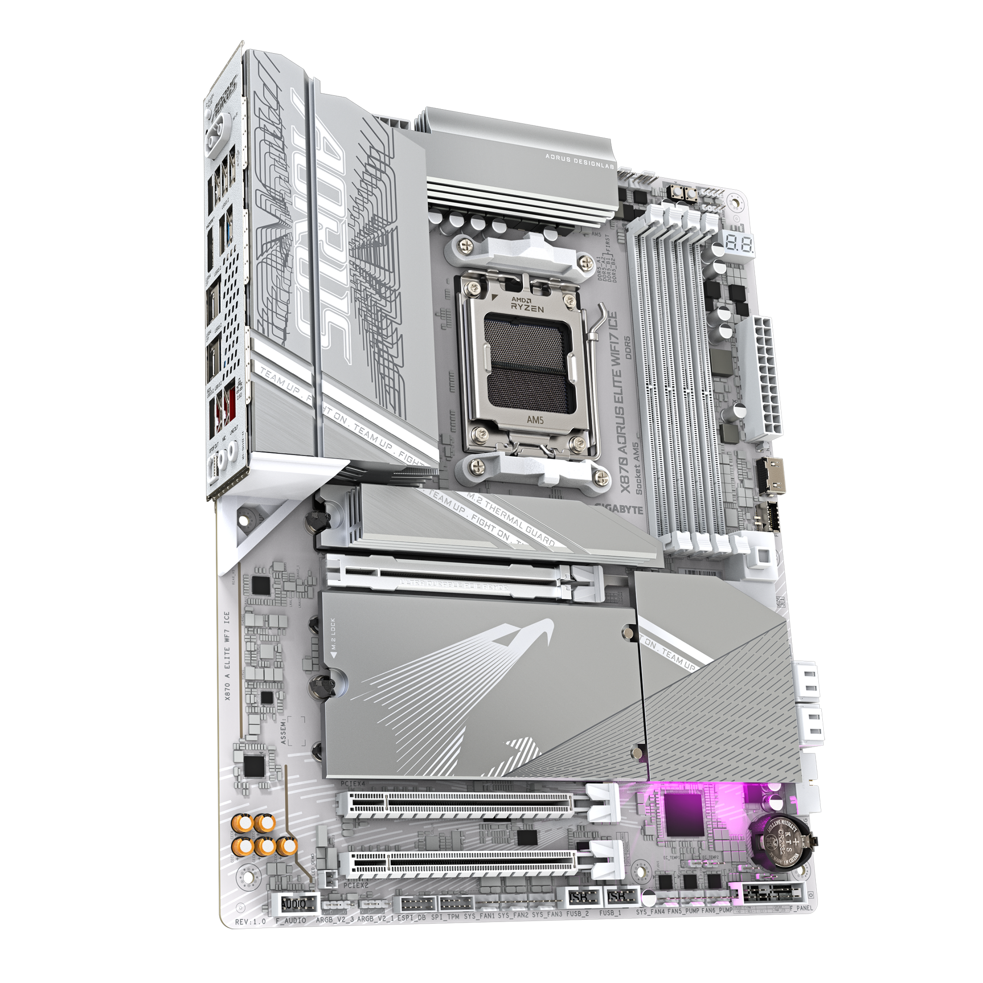 GIGABYTE X870 AORUS ELITE WIFI7 ICE thumbnail 3