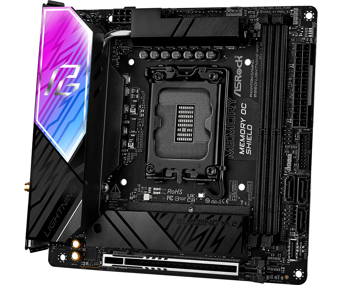 ASROCK B860I LIGHTING WIFI thumbnail 4