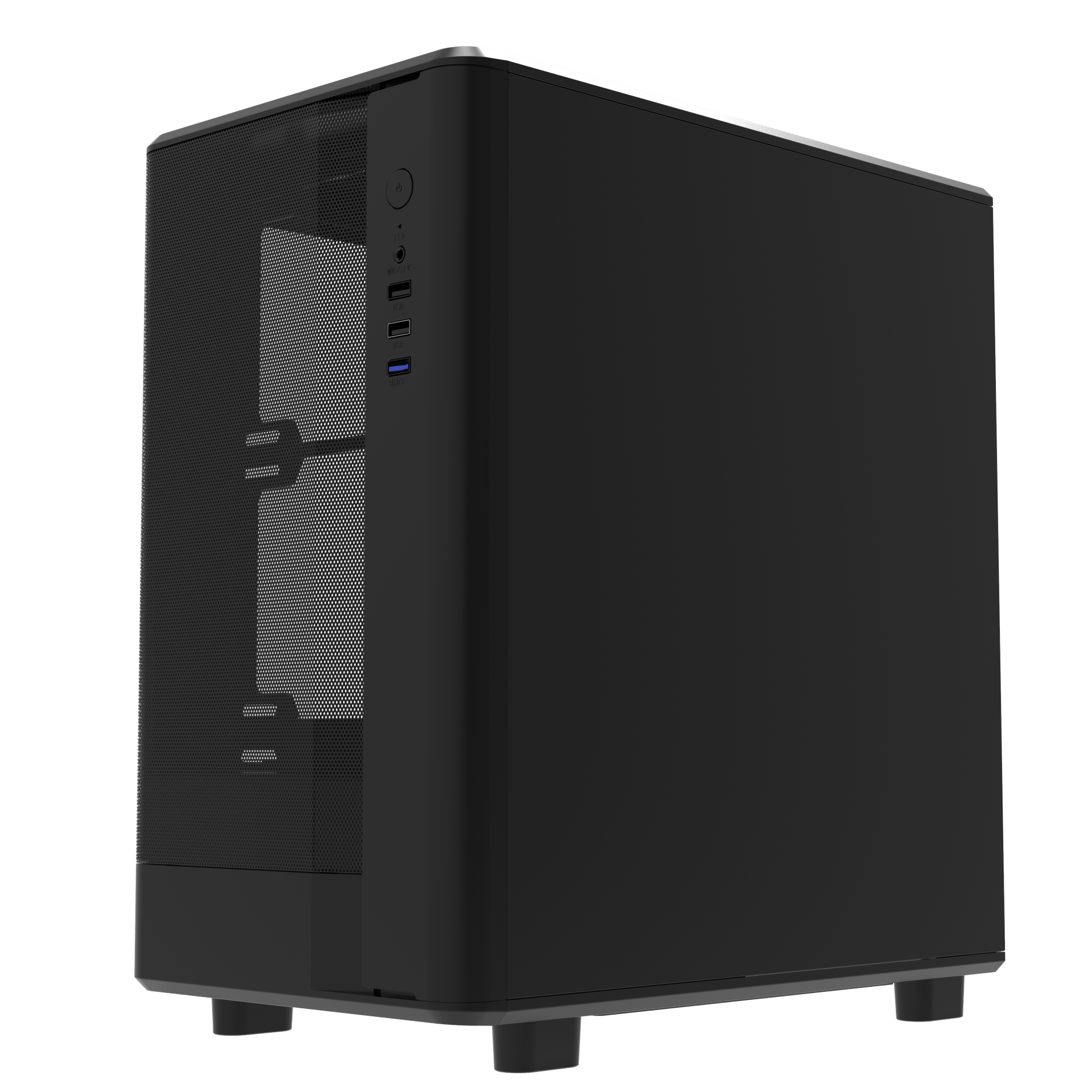 DARKFLASH DB330M MESH MATX CASE BLACK thumbnail 5