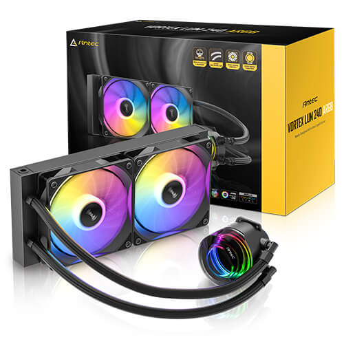 ANTEC VORTEX LUM 240 RGB BLACK WATERCOOLING thumbnail 11