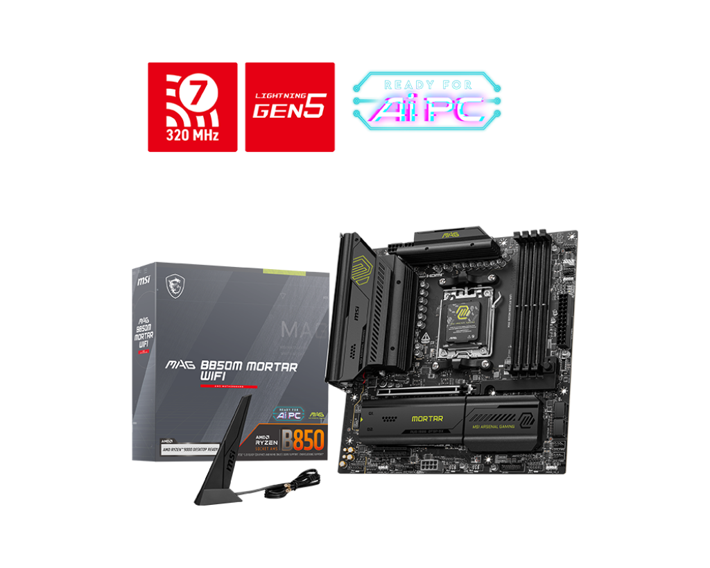 MSI MAG B850M MORTAR WIFI thumbnail 5