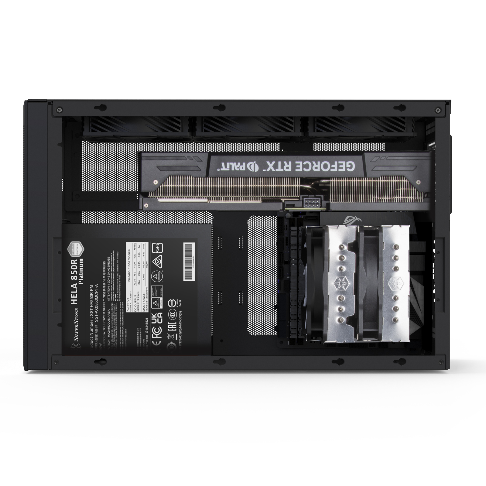SILVERSTONE SUGO 17 M-ATX Case BLACK thumbnail 25