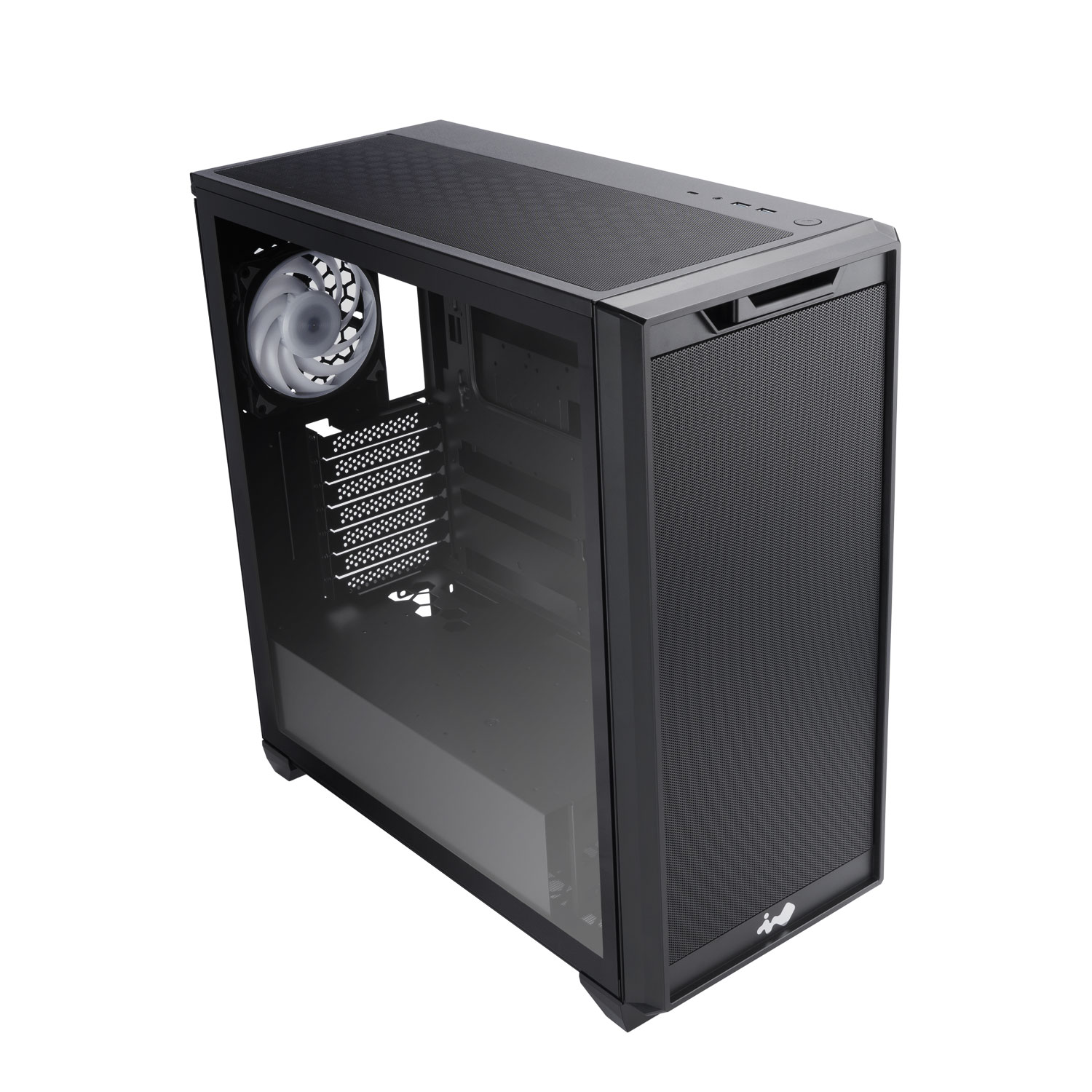 IN WIN D5 MID TOWER BACK CONNECT CASE BLACK thumbnail 7