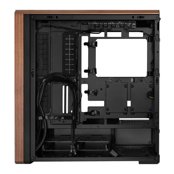 LIAN LI LANCOOL 217 WOODEN MID-TOWER CASE BLACK thumbnail 5