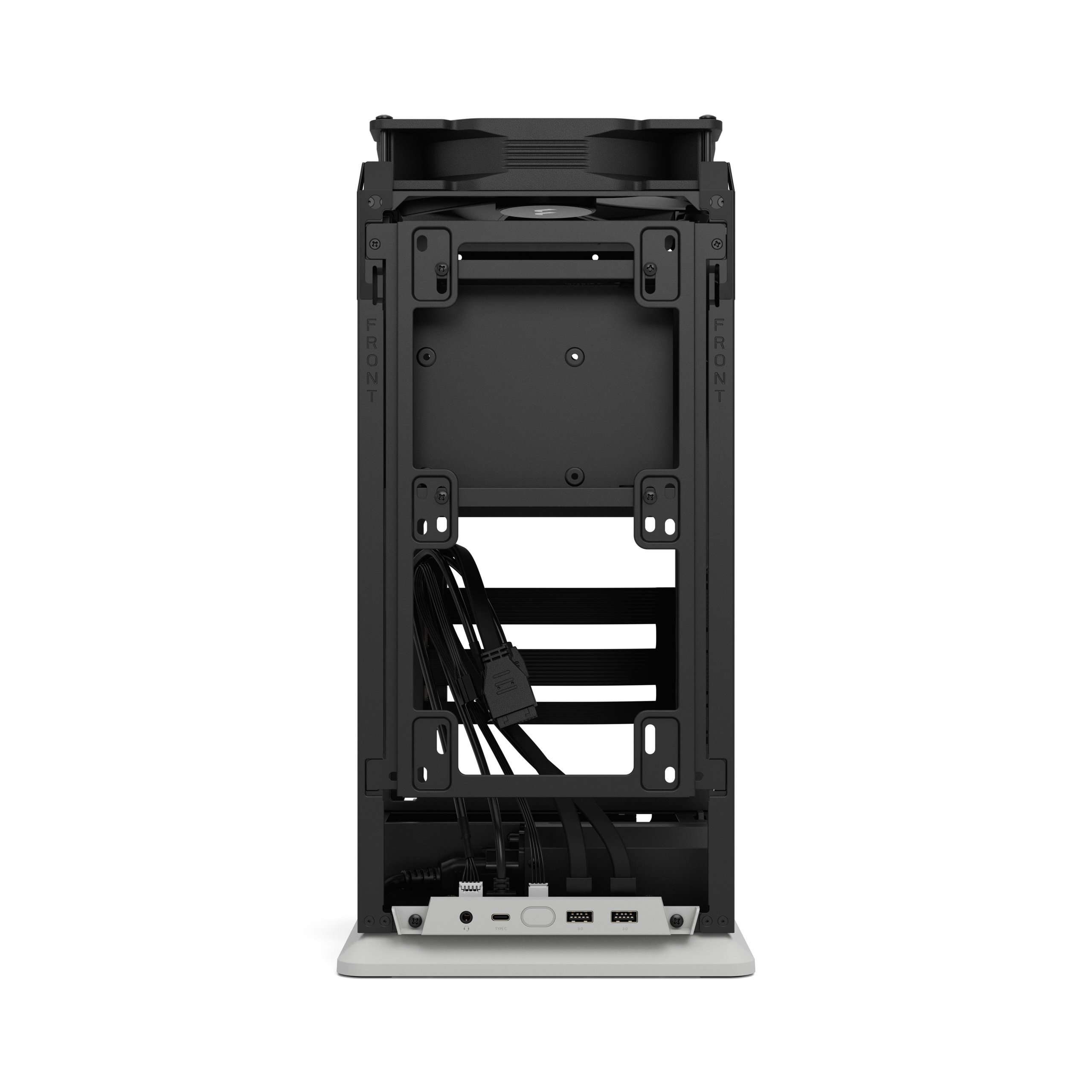FRACTAL DESIGN MOOD LIGHT GRAY MINI-ITX CASE thumbnail 10
