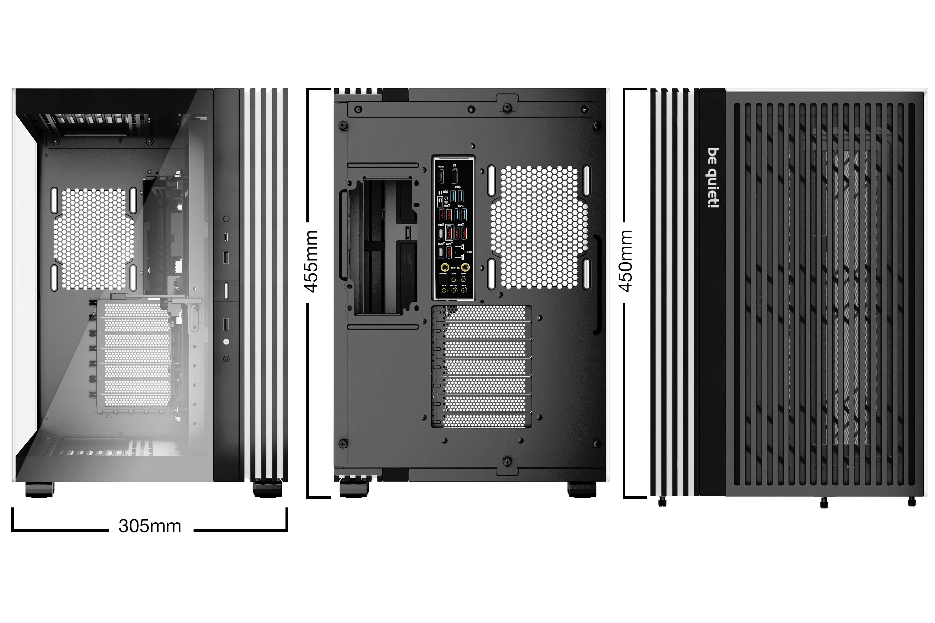 BE QUIET! LIGHT BASE 600 DX BLACK (BGW65) thumbnail 2