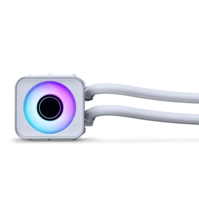 PHANTEKS GLACIER ONE 360D30 X2 D-RGB AIO CPU COOLER WHITE thumbnail 2