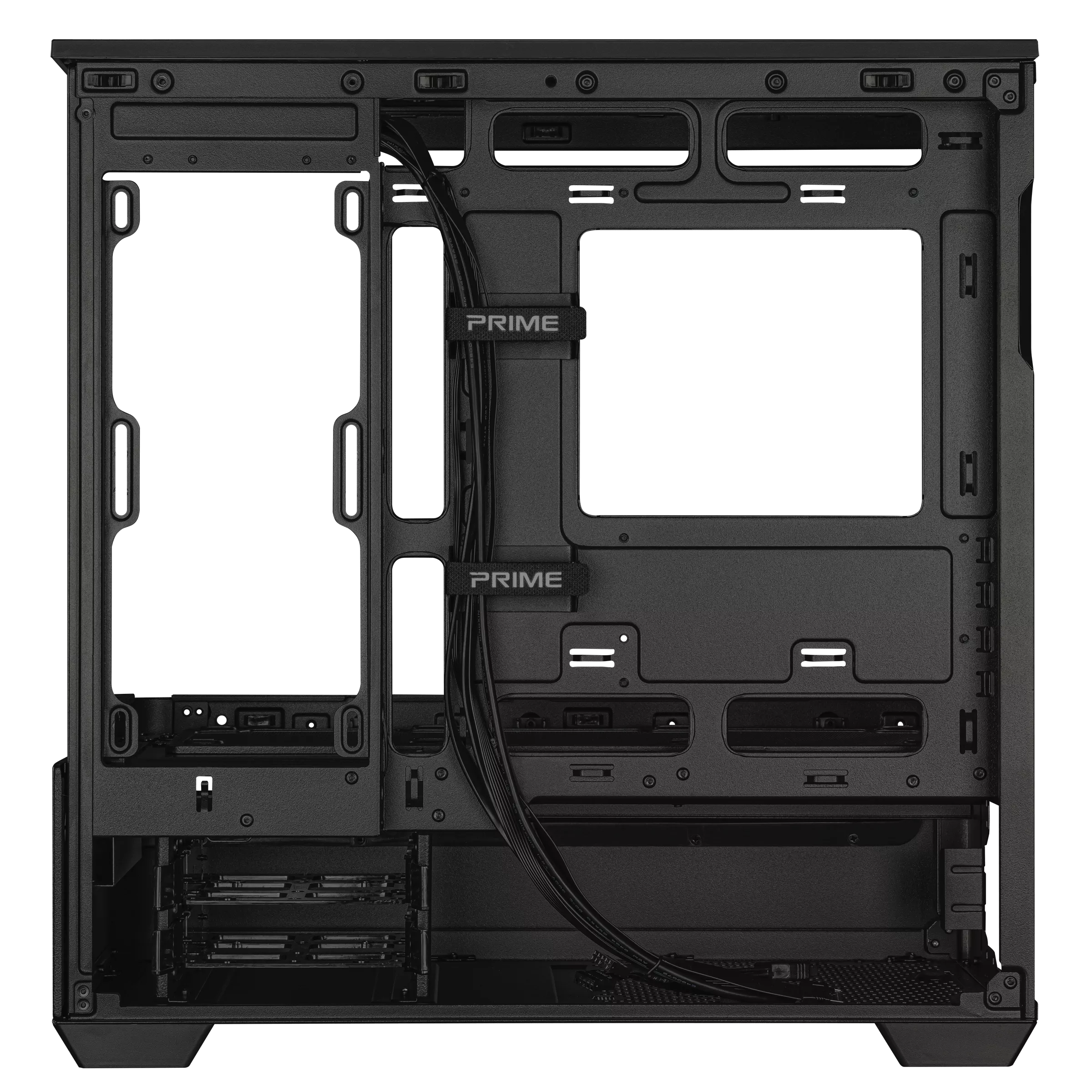 ASUS PRIME AP202 TG MATX CASE BLACK thumbnail 15