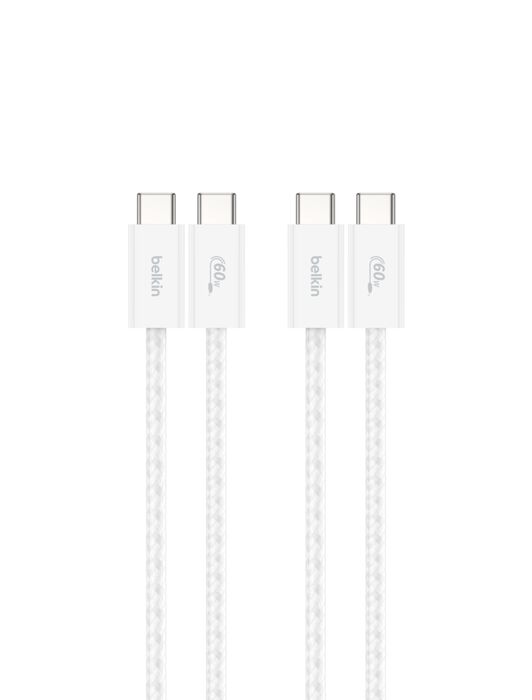 BELKIN BoostCharge USB-C至USB-C編織連接線(60W/1.5米/2PK) thumbnail 2