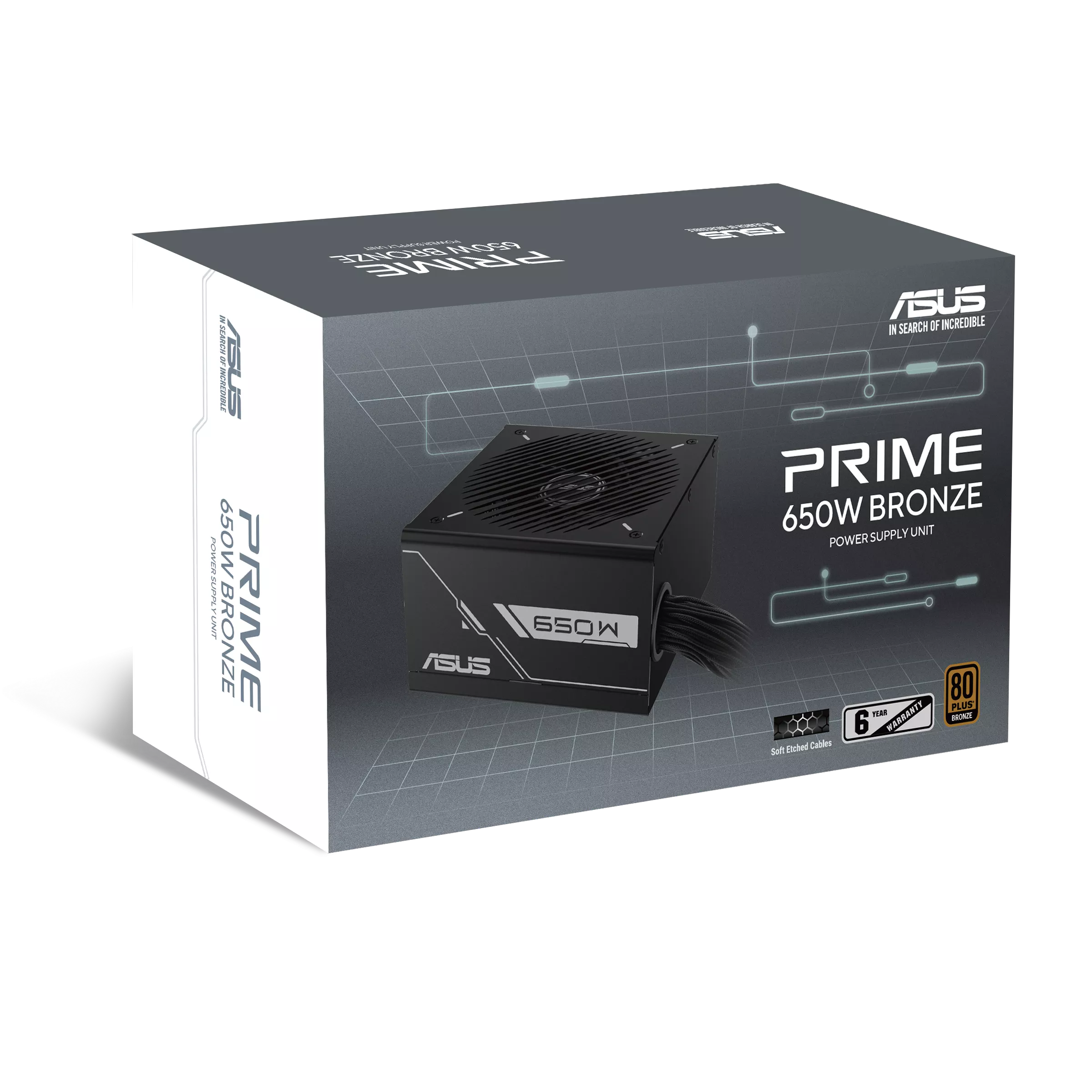 ASUS PRIME 650W BRONZE BLACK thumbnail 12