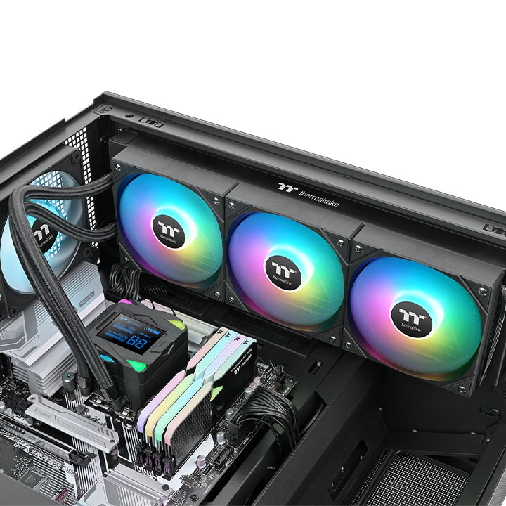 THERMALTAKE LA360-S ARGB SYNC 360MM AIO LIQUID COOLER thumbnail 5