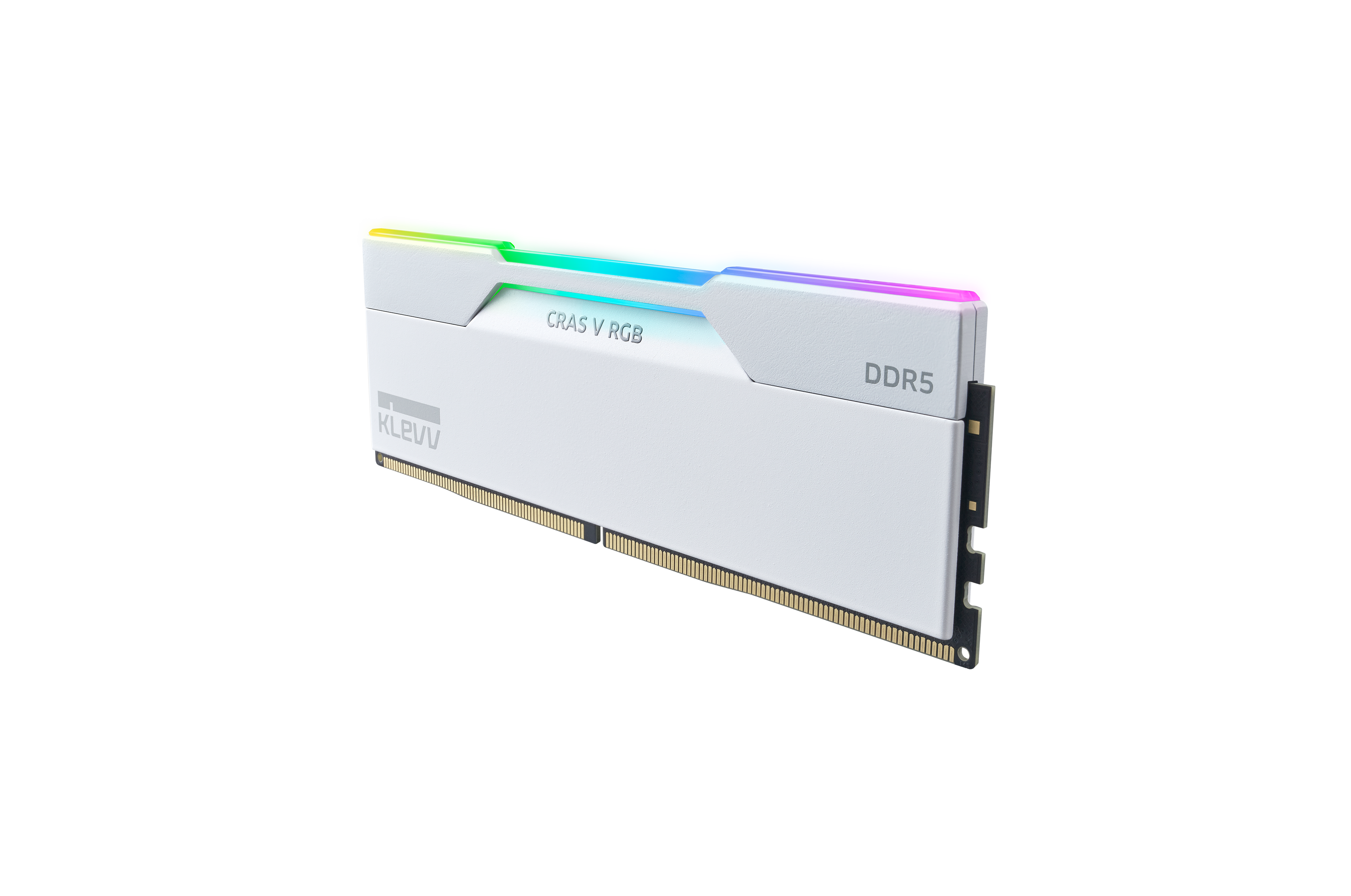 KLEVV CRAS V RGB 64G(32G*2) DDR5 6000MHZ 1.35V WHITE thumbnail 7
