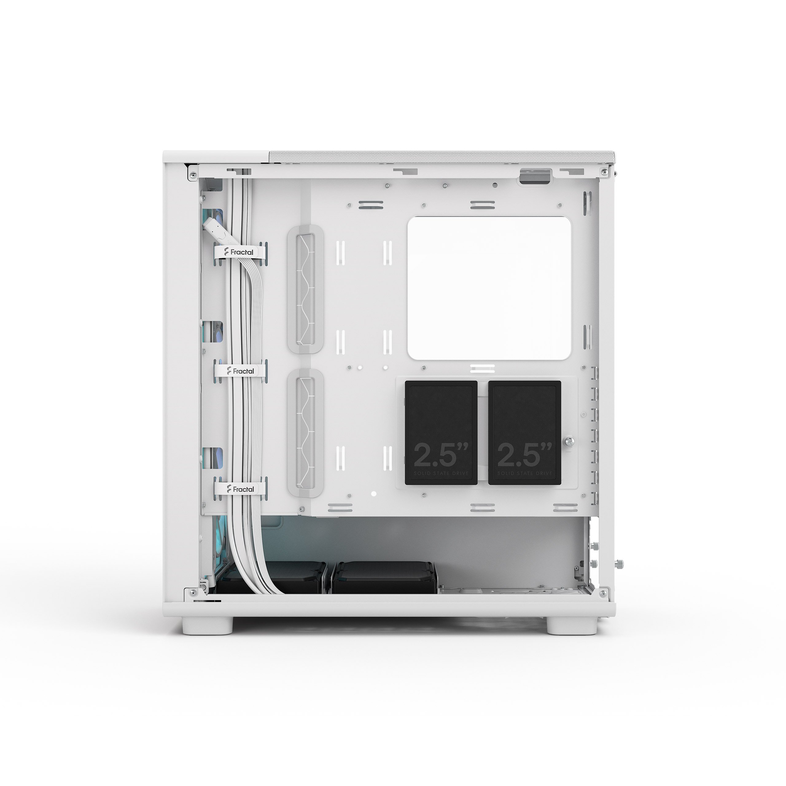 FRACTAL DESIGN EPOCH WHITE TG RGB CLEAR TINT thumbnail 15