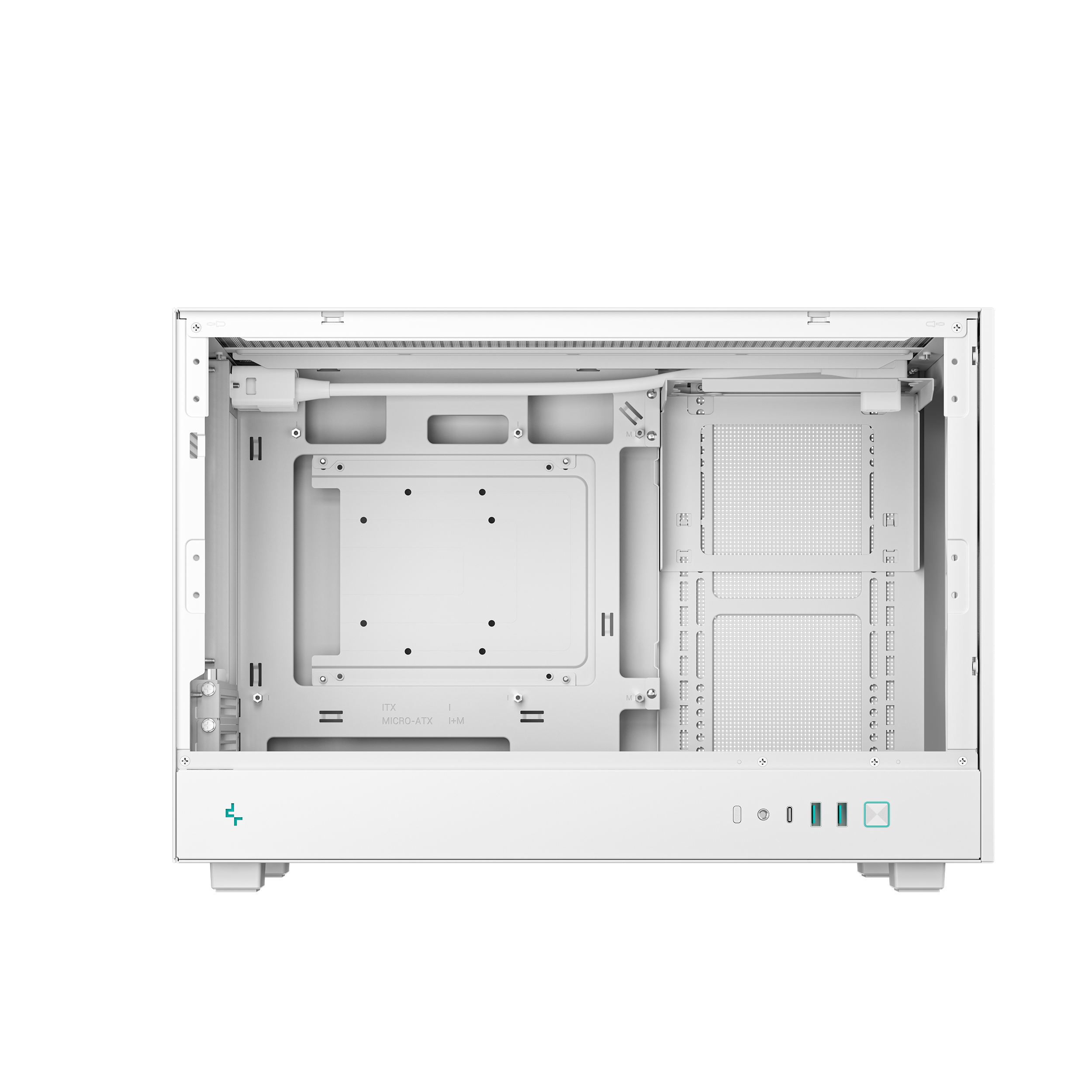 DEEPCOOL CH260 MATX CASE WHITE thumbnail 5