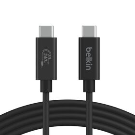 BELKIN Connect Thunderbolt USB4 240W 數據線 2M BLACK thumbnail 5