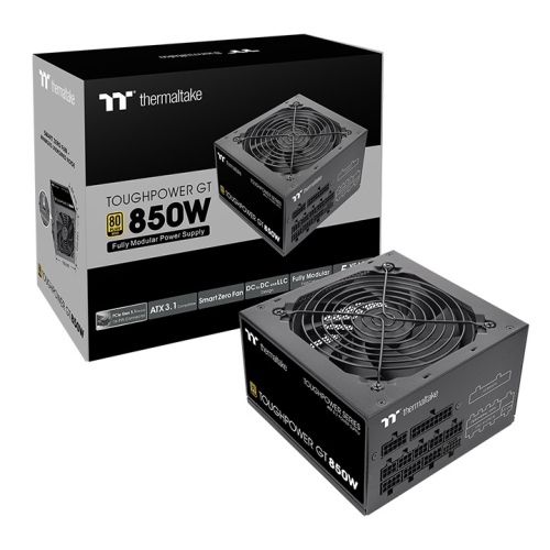 THERMALTAKE TOUGHPOWER GT 850W 80PLUS GOLD ATX3.1 FULL MODULAR thumbnail 6