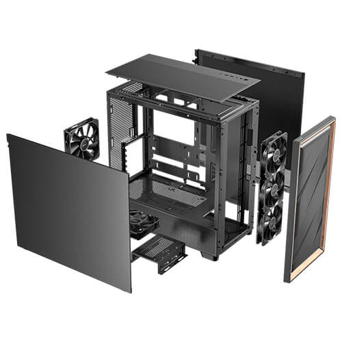 ANTEC FLUX SE CASE BLACK thumbnail 20