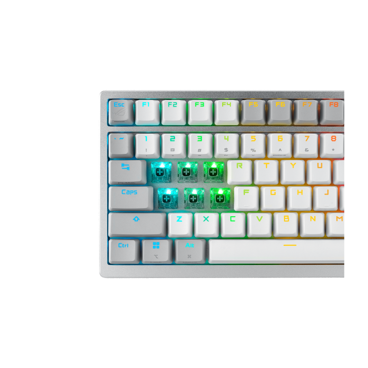 ASUS Azoth NX 無線機械遊戲鍵盤 白色(Snow軸) thumbnail 9