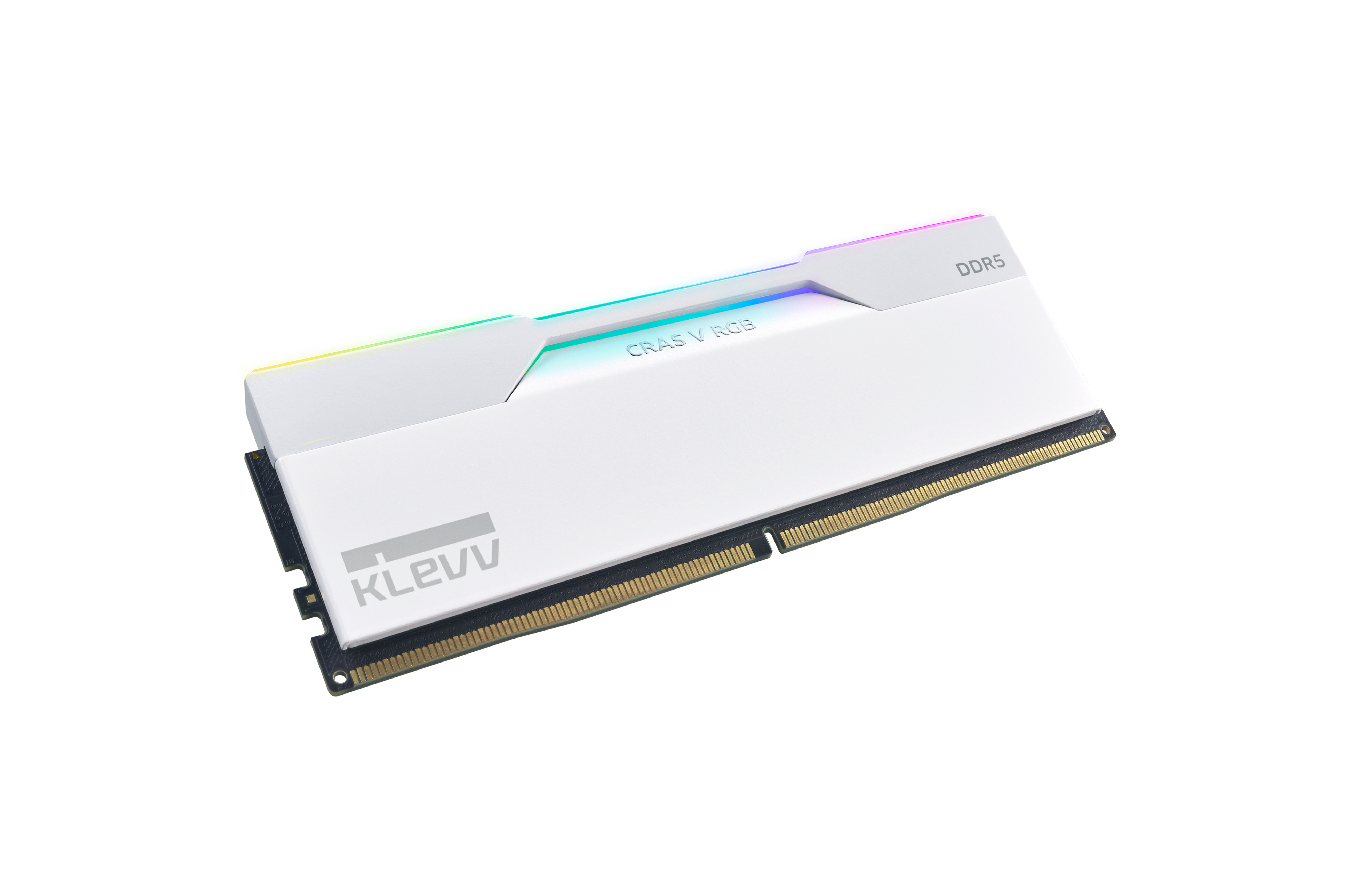 KLEVV CRAS V RGB 64G(32G*2) DDR5 6000MHZ 1.35V WHITE thumbnail 2