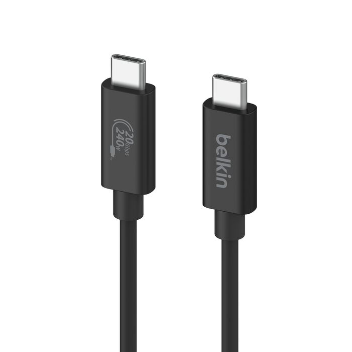 BELKIN Connect USB4 數據線 (240W/20Gbps) 1.2M thumbnail 2
